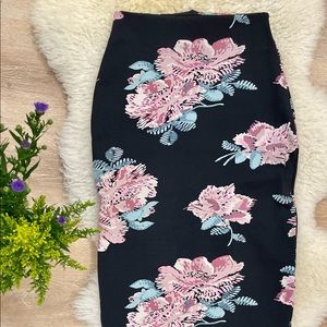 Elizabeth and James Floral Skirt - RARE